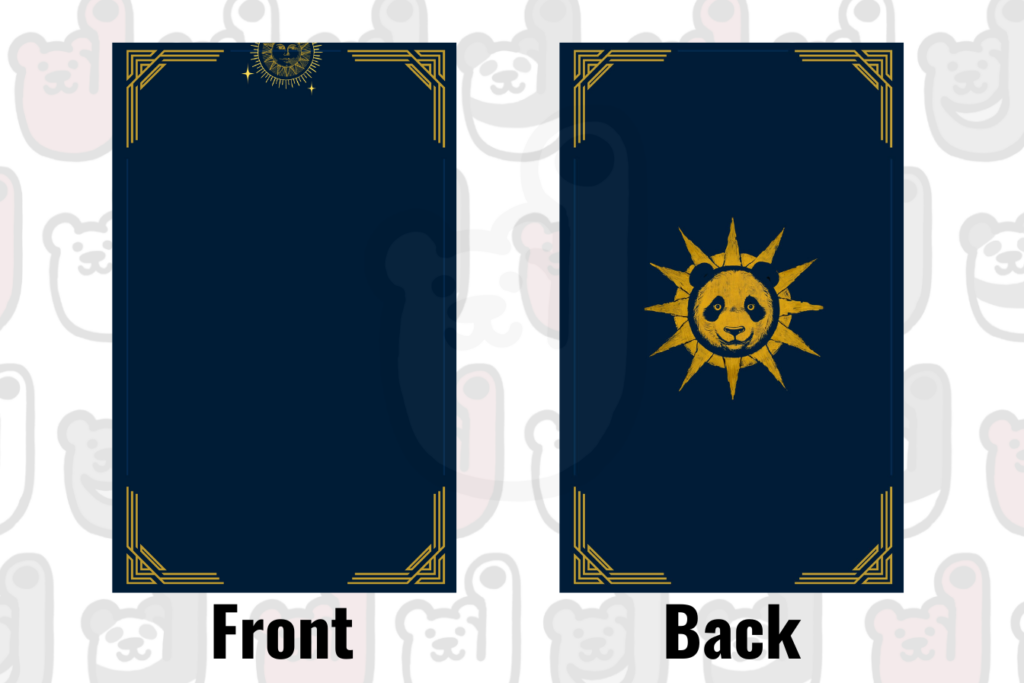 Tarot Card Template